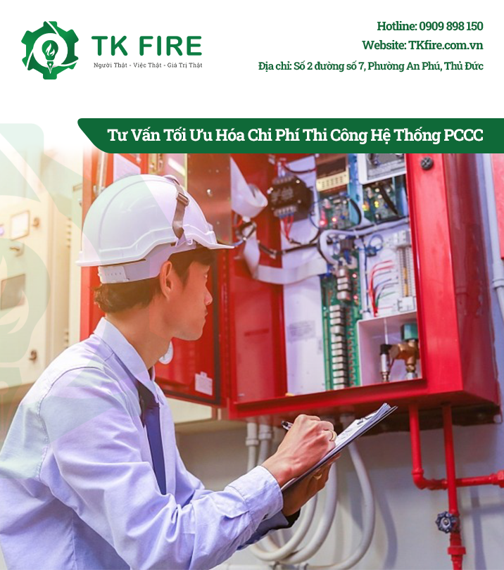 Tư vấn tối ưu hóa chi phí thi công hệ thống PCCC Tư vấn tối ưu hóa chi phí thi công hệ thống PCCC