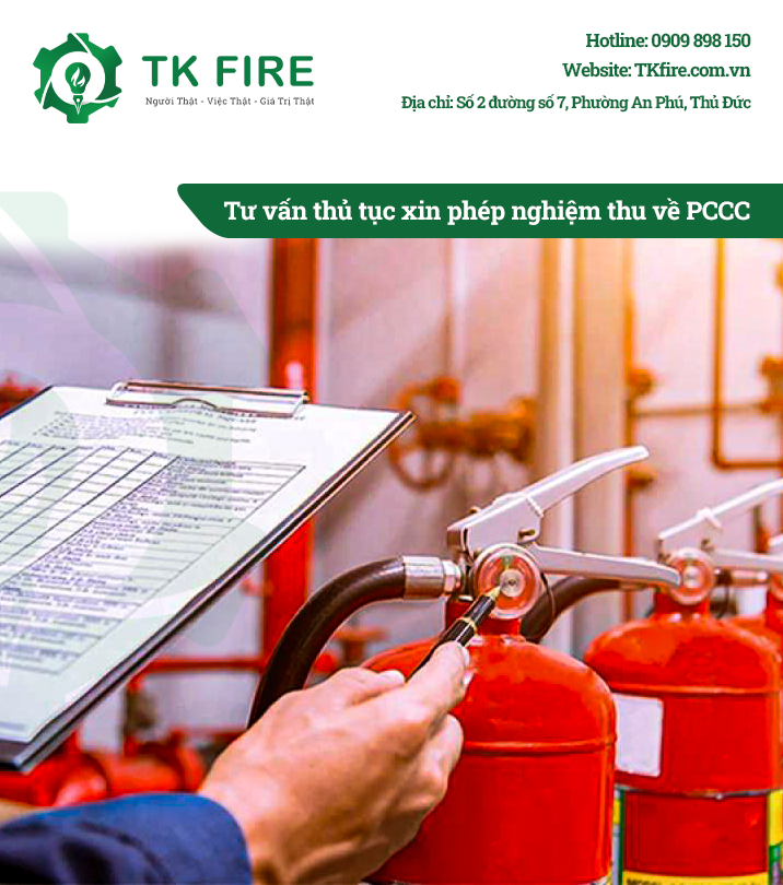 Tư vấn thủ tục xin phép nghiệm thu về PCCC Tư vấn thủ tục xin phép nghiệm thu về PCCC
