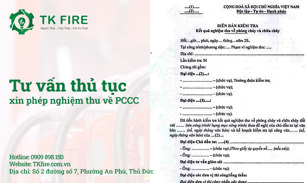 TKFire - Dịch vụ chuyên tư vấn thủ tục xin phép thẩm duyệt thiết kế PCCC